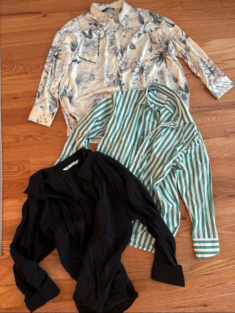 Zara and J Crew Button down Bundle